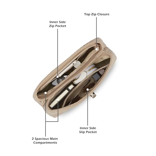 Lavie Luxe Women's Chaney Flap Satchel Bag | Satchel Handbag for Work | Ladies purse | Stylish Shoulder Bag | Gift for Women