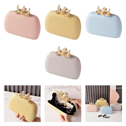 Enakshi® Floral Clutch Evening Purse with Shoulder Strap Women Elegant Bridal Handbag pink|Clothing, Shoes & Accessories | Womens Handbags & Bags