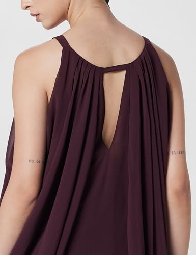 VERO MODA Women's Body Con Mini Dress (2060610006_Winetasting_Small)