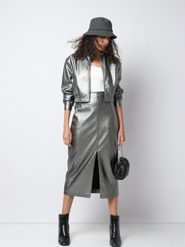 VERO MODA Womens Straight Fit High Rise Skirt