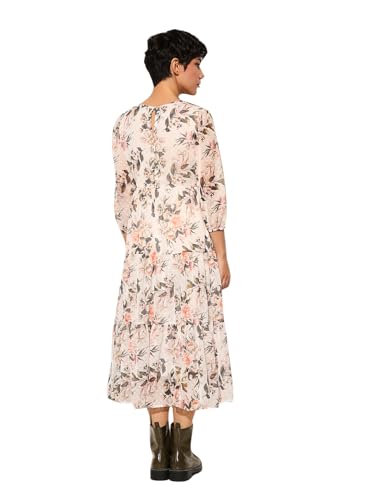 ONLY Women Fit and Flare Multicolor Dress