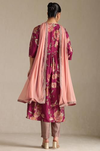 Soch Women's Viscose Salwar Suit Set (EWS5CD21972_Magenta