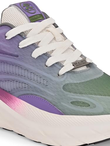 OFF LIMITS Women Gladiator W Running Shoes, Purple/Green, 6 UK
