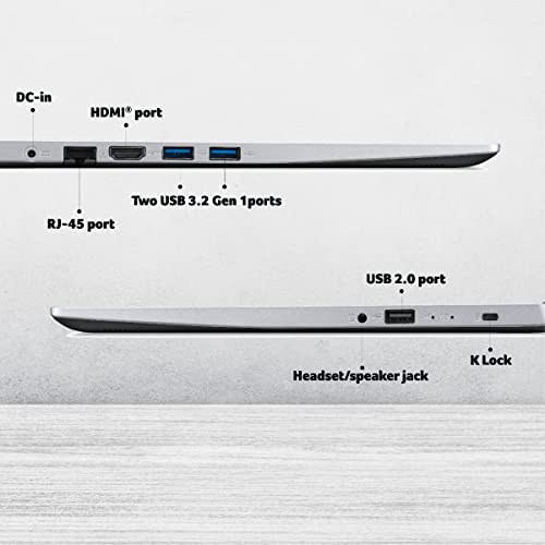 acer Aspire 3 Laptop (Made in India) (Intel Celeron Dual-Core Processor N4500 | Windows 11 Home | 4 GB | 256GB SSD | Weight : 1.45 Kg| Silver) A314-35, 35.56 Cm (14-Inch) HD Display