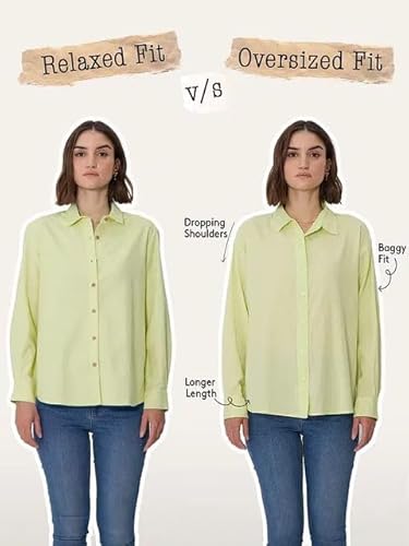 The Souled Store Summer Spritz Women and Girls Elbow Length Sleeves Collared Light Blue Embroidered Cotton Oversized Fit Lightweight Breathable Casual Shirt