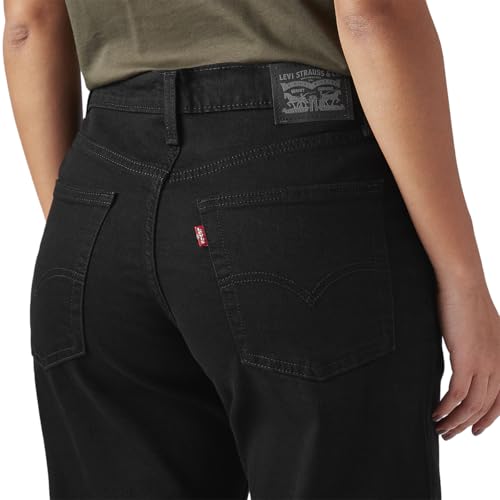 Levi's Women's Black Loose Bootcut Fit Mid Rise Jeans