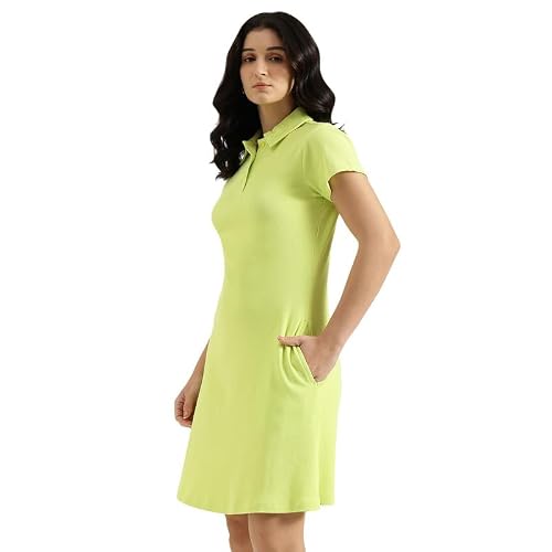 United Colors of Benetton Polo Neck Ribbed Dress