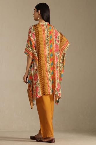 Soch Women's Georgette Salwar Suit Set (OWA5CD22221_Mustard