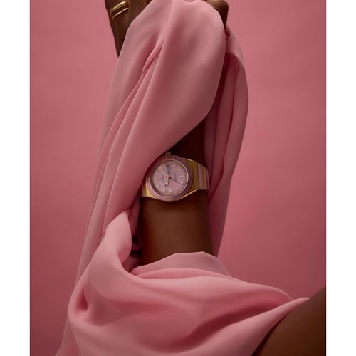 TIMEX Diver Inspired Analog Watch for Women with Pink Round Dial & Multicolor Stainless Steel Bracelet Band Water Resistant Women's Wrist Watches - TW2W87600UJ