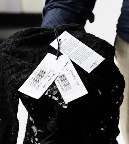 GUESS Women's Top W3YP19 KBU40 JBLK Black, Jet Black A996, XL