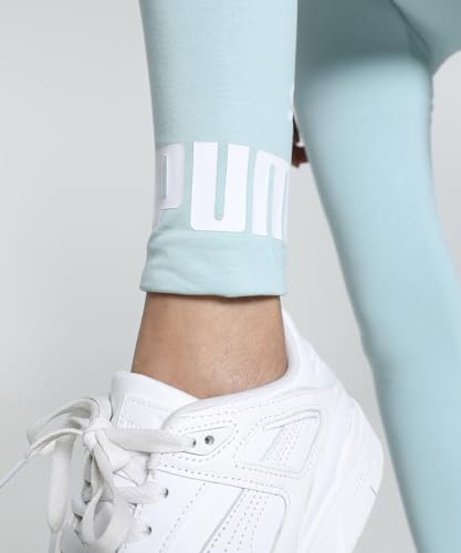 PUMA Women, ESS Logo Leggings, Turquoise Surf, XS, (58683423)