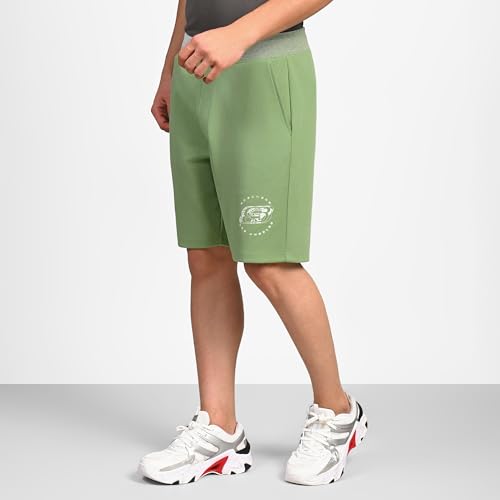 Skechers Mens AD Sprint Olive Shorts