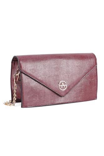 Allen Solly Polyester Women Burgundy Colour Wallets_Ahbgfrgbs02485 Size-23 * 7 * 13Cm