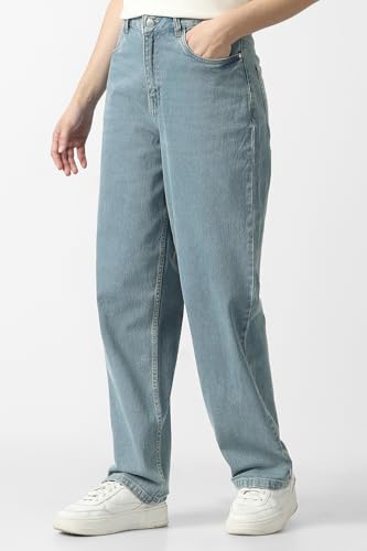 Women Light Blue Light Wash Jeans