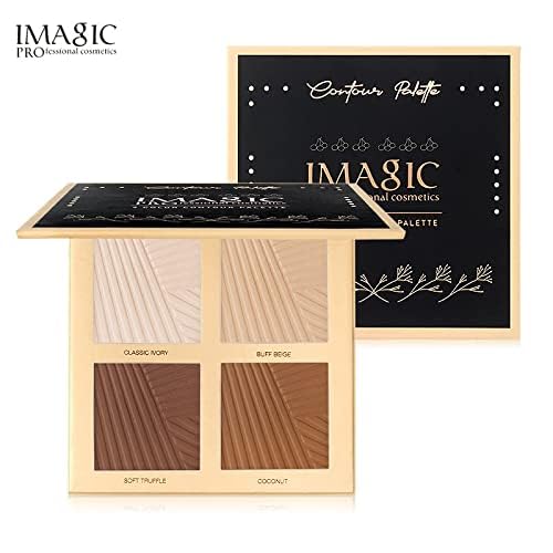 COSLUXE IMAGIC PROfessional Contour Palette 30.8g, 4 COLOR CONTOUR POWDER PALETTE