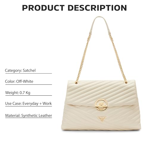 Lavie Signature Women's Denver Quilted Flap Satchel Handbag for Women | Satchel Bag for Work | Ladies purse | Stylish Shoulder Bag | Gift For Women