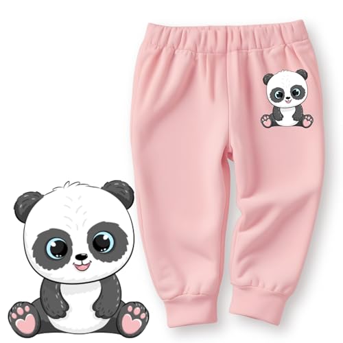 minicult Cotton Pajama Pants with Bright Colors and Fun All Over Prints for Boys & Girls (Pink 2)(Pack of 5)(12-18 Months)