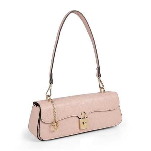 tresmode WARSAW Pink Vegan Leather Shoulder Bag