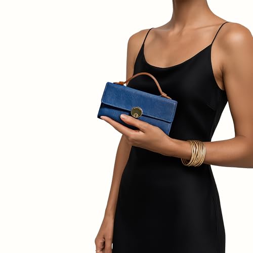 Hidesign Women's Genuine Leather Tri Fold Wallet