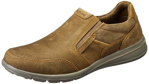 Woodland Men's Khaki Nubuk WXYPDM Casual Shoes-5 UK (39 EU) (GC 3816121RW)