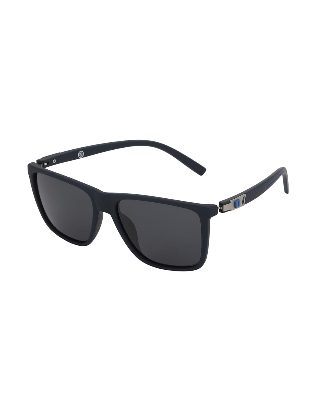 Carlton London Blue Toned with Blue Polarised Lens Rectangle Sunglass for men