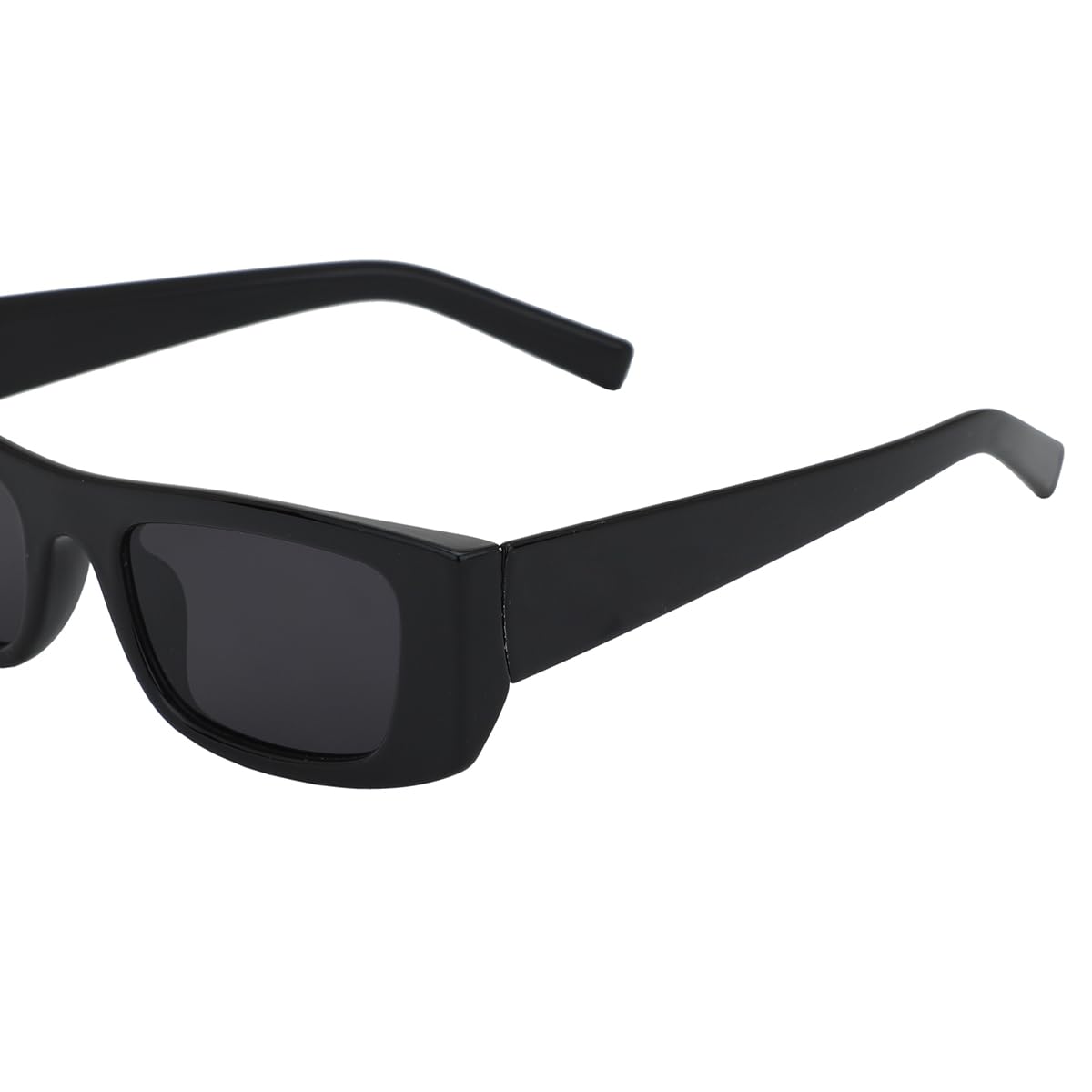 Carlton London Black Toned with Polycarbonate UV Protected Lens Rectangle Sunglass for men