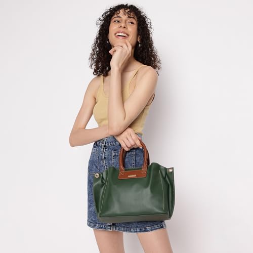 Fastrack Women's Satchel (Green)