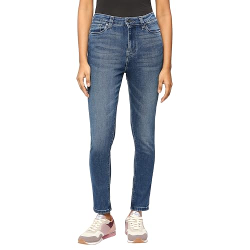 Pepe Jeans Women's High Rise Skinny Fit Jeans