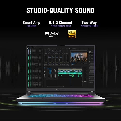 ASUS ROG Strix G16 (2025) Gaming Laptop, 16” ROG Nebula Display 16:10 2.5K 240Hz/3ms, NVIDIA® GeForce RTX™ 5060 GPU, Intel® Core™ Ultra 9 Processor 275HX, 16GB DDR5, 1TB SSD, Wi-Fi 7, Wind11 Home