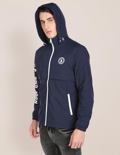 U.S. POLO ASSN. Men's Trench Coat (USJCK0239_Navy_2XL)