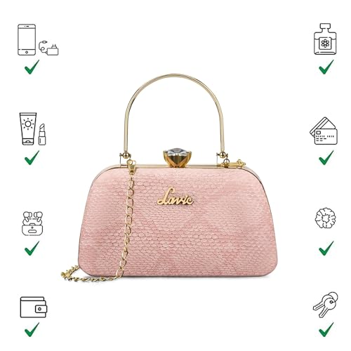 Lavie Women's Twink Framed Clutch | Ladies purse |Gift For Women