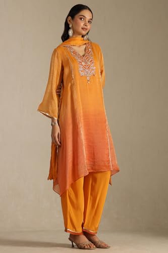 Soch Women's Tissue Salwar Suit Set (OWA5CD22217_Orange