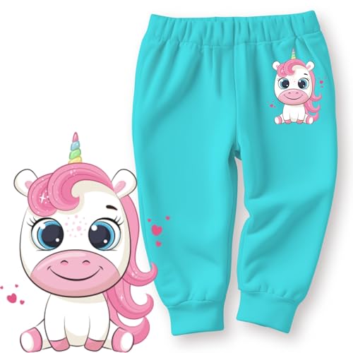 minicult Cotton Pajama Pants with Bright Colors and Fun All Over Prints for Boys & Girls (Pink 2)(Pack of 5)(12-18 Months)