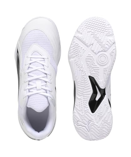 PUMA , Unisex-Adults, Solarflash III, White-Black, Indoor Shoe, 6UK, (10785005)