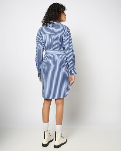 GAP Women's Cotton Shirt Mini Casual Dress (442531452_Blue