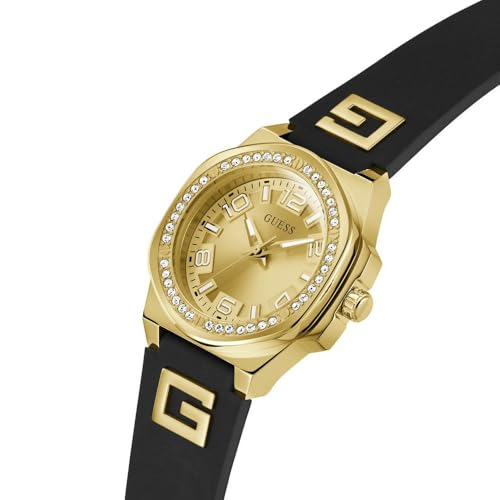 Guess Analog Gold Dial Women's Watch-GW0617L5