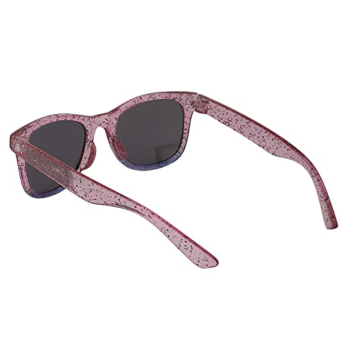 Carlton London Girl's Black Lens & Pink Square Sunglasses