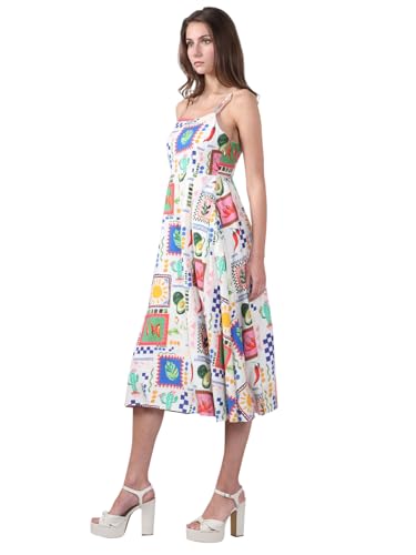 VERO MODA Women A-Line Multicolor Dress