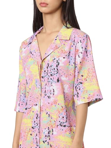 ONLY Pink Printed Playsuit