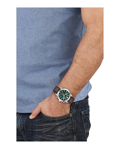 Versace Athletics VEKJA 44 mm Green Dial Men Chrono Watch- VEKJA0325