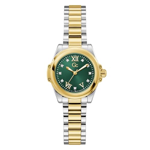 GUESS Collection Bolt Lady Green Round Dial Analog Women's Watch - Z58002L9