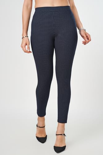 Annabelle by Pantaloons Women's Skinny Casual Pants (110155199019_Baritone Blue