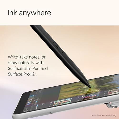 Microsoft New Surface Pro 12" - Windows 11 Home Copilot+ PC - LCD PixelSense Touchscreen - Qualcomm Snapdragon X Plus (8 Core) - 16GB RAM - 256GB SSD - Platinum - EP2-27654