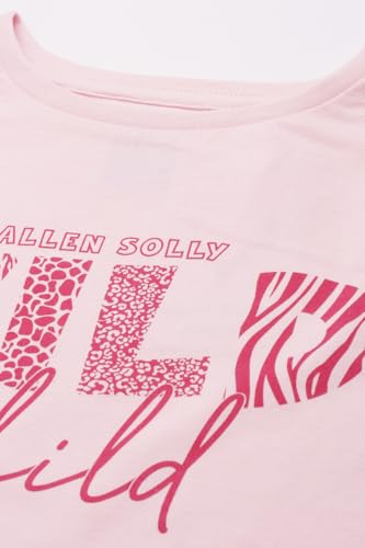 Allen Solly Girl's Regular Fit T-Shirt (AGKCERGF342529_Pink
