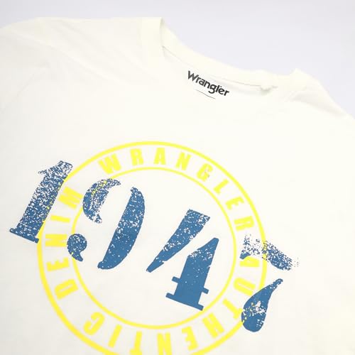 Wrangler Men's Solid Regular Fit Shirt (WMTS006307_White