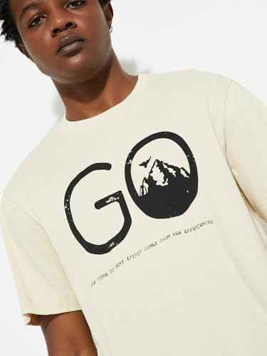 Max Men's URB_N Graphic Printed Round Neck Half Sleeve T-Shirt - Pack of 2 Multicolour