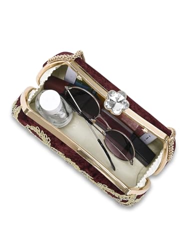 Lavie Signature Women's Trenton Handle Framed Clutch | Ladies Purse | Gift For Women