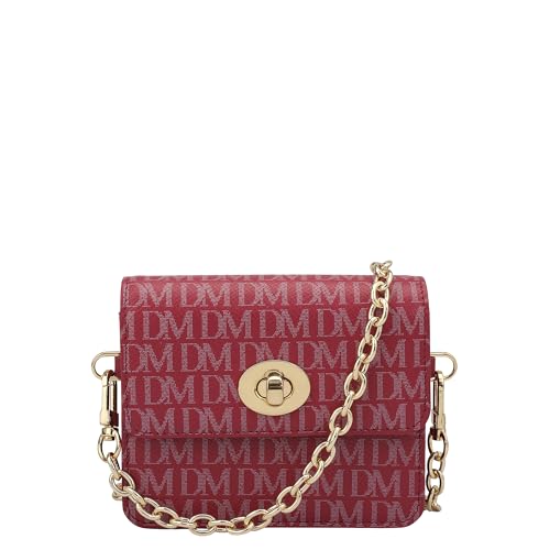 Da Milano Leather Sling Wallet for Women - Purple (10281A)