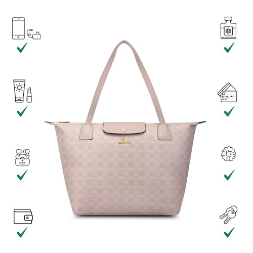 Lavie Women's Mono Vincy Tote Handbag for Women | Tote Bag for Work | Ladies purse | Stylish Shoulder Bag | Gift for Women