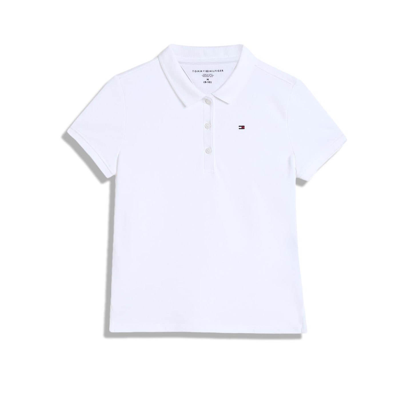 Tommy Hilfiger Girl's Solid Classic Fit T-Shirt